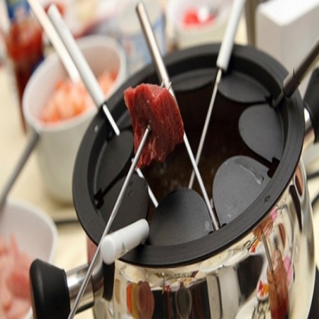 Fondue bourguignonne façon Yves